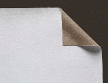 166 Claessens Acrylic Primed Linen 1.4m Wide x 5 Metre Long Roll