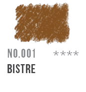 001 Bistre Conte Pastel Pencil